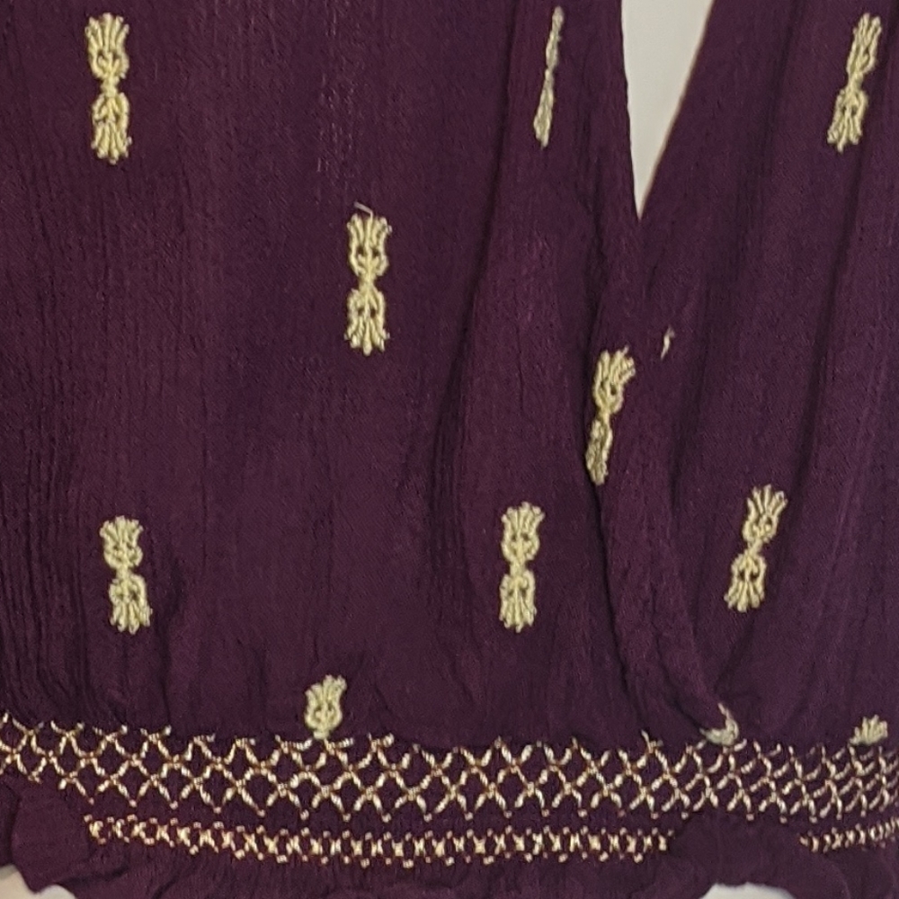 Intimately free people | purple with gold top | XS - Picture 7 of 7